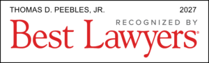 Best Lawyers Thomas D. Peebles Jr.